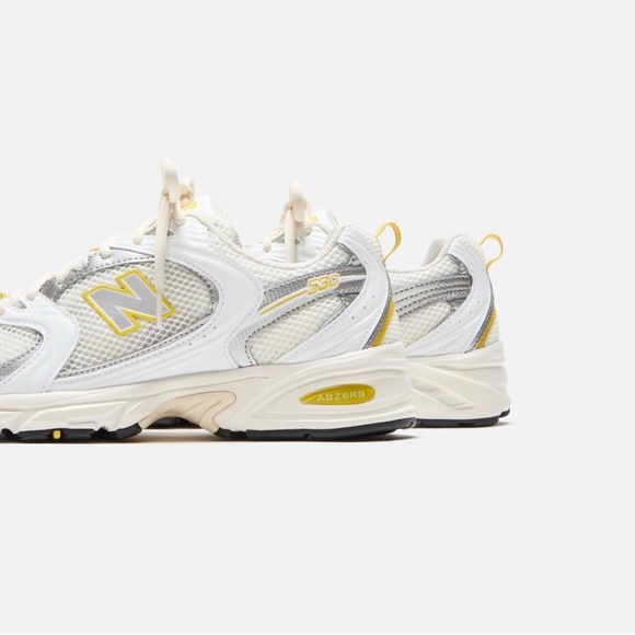 NEW BALANCE 530 SNEAKERS SEA SALT / WHITE / GINGER LEMON NEW - Picture 4 of 12